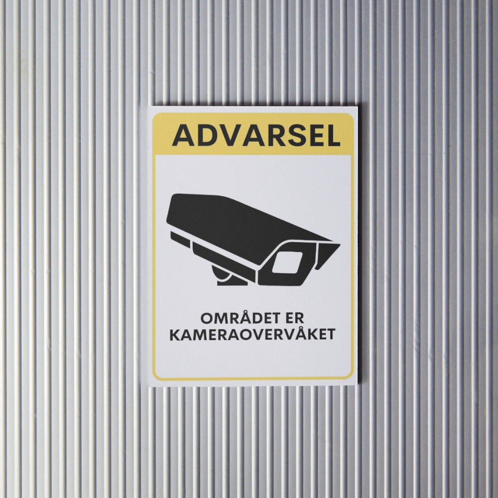 Kameraovervåket område